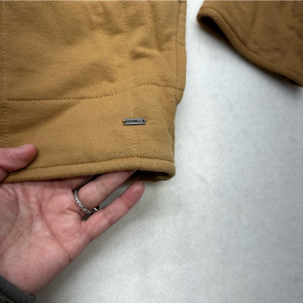 O'Neill Mable Quilted Pullover Jacket Camel Women’s Size Medium - Picture 8 of 8